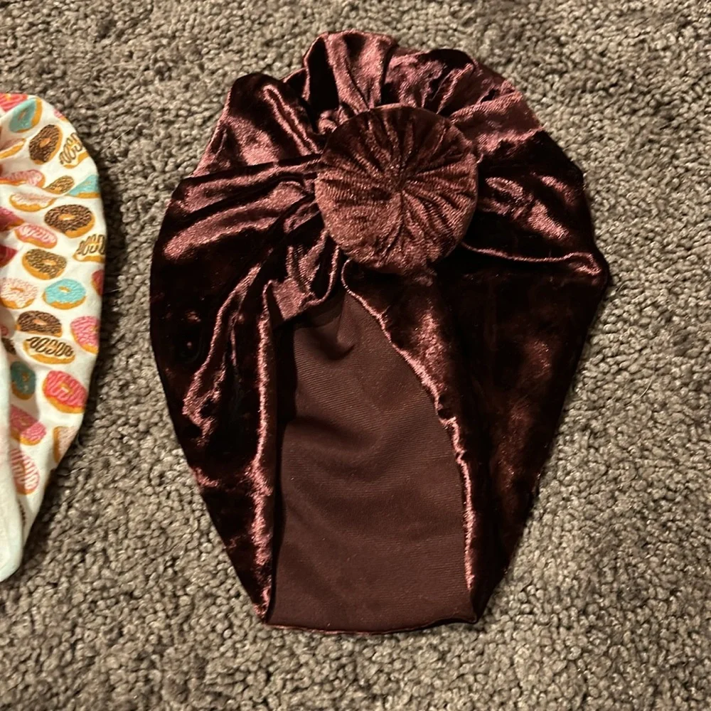 Babygirl knot turban hats 6m bundle!!